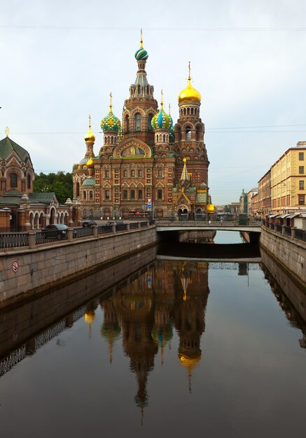 Church of the Savior on Blood in summer