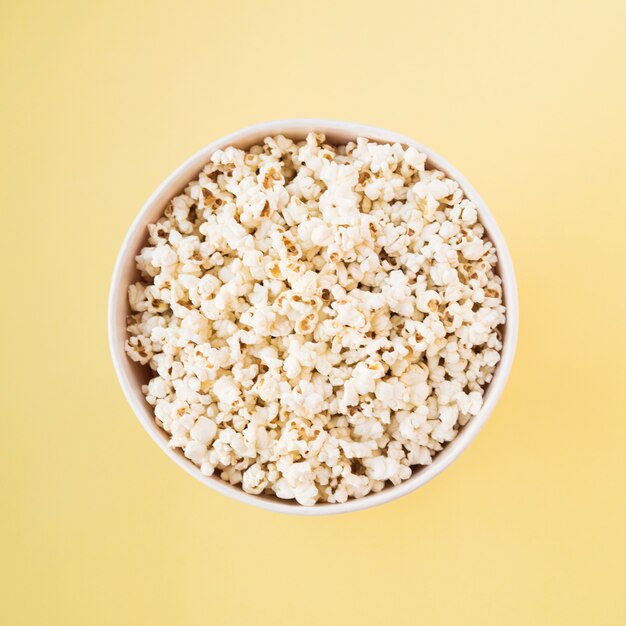 Cinema concept with popcorn