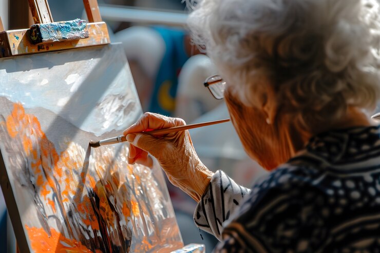 Free Photo cinematic scene depicting support and kindness amongst communities of people