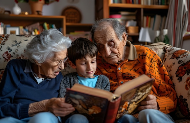 Foto gratuita scena cinematografica che raffigura il sostegno e la gentilezza tra le comunità di persone.