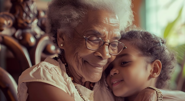 Foto gratuita scena cinematografica che raffigura il sostegno e la gentilezza tra le comunità di persone.