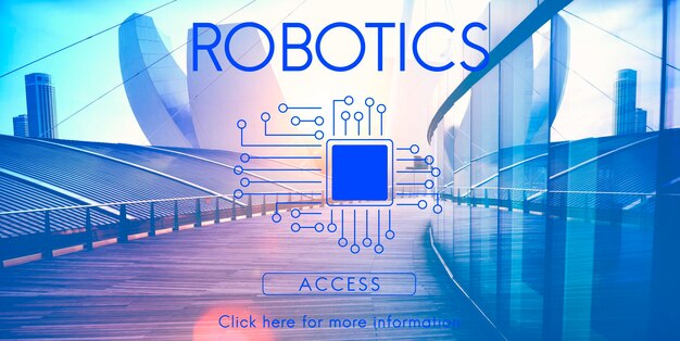 Circuit Board Chip Technology Concept