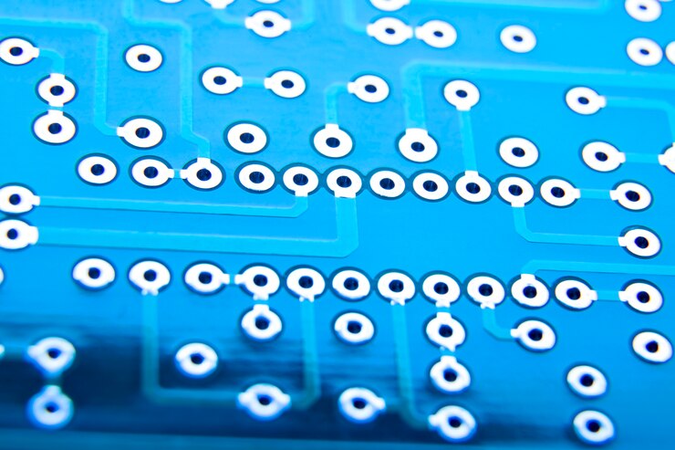 Free Photo circuit board close-up with different connections
