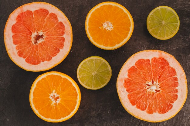 Citrus fruits composition