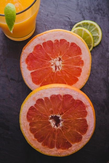 Citrus fruits composition