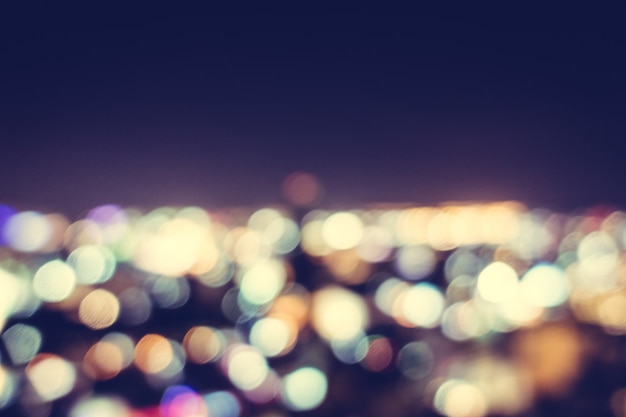 City Night with Bokeh Effect – Free Stock Photos