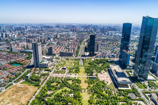 Cityscape of Wuxi