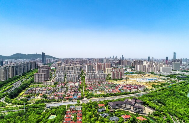Cityscape of Wuxi