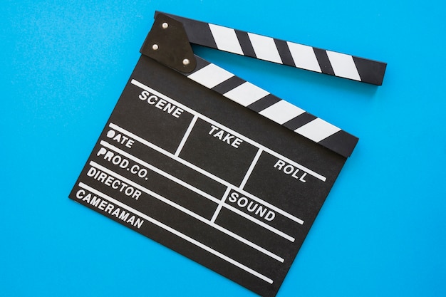 Free photo clapperboard