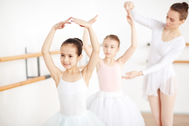 Class Of Ballet Dancing