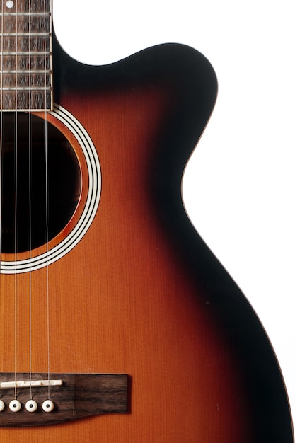 Free photo classic acoustic guitar