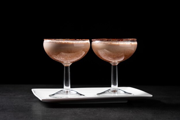 Classic Brandy Alexander cocktail