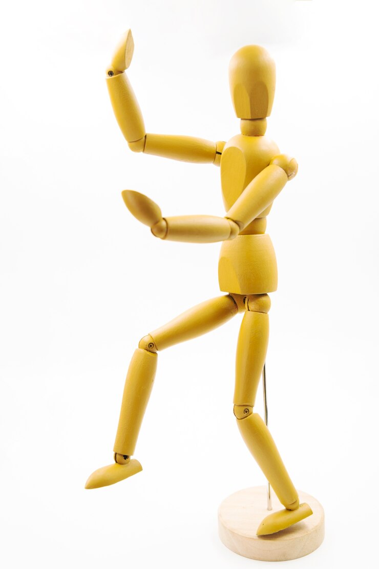 Free Photo classic dummy with different postures