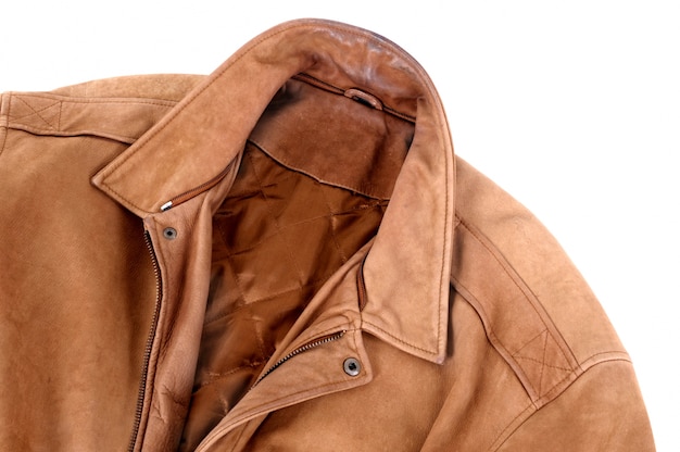 Classic leather jacket 