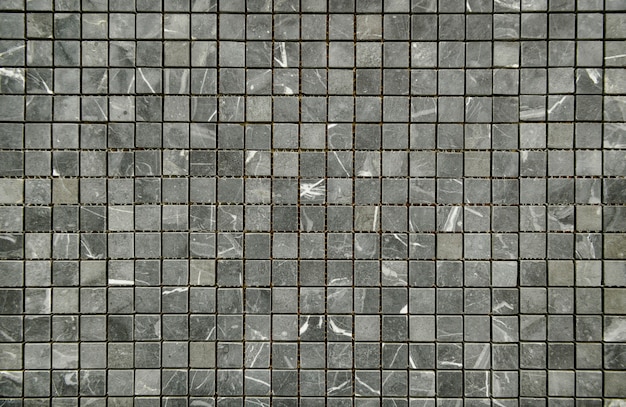 Classic mosaic tiles patterned wall