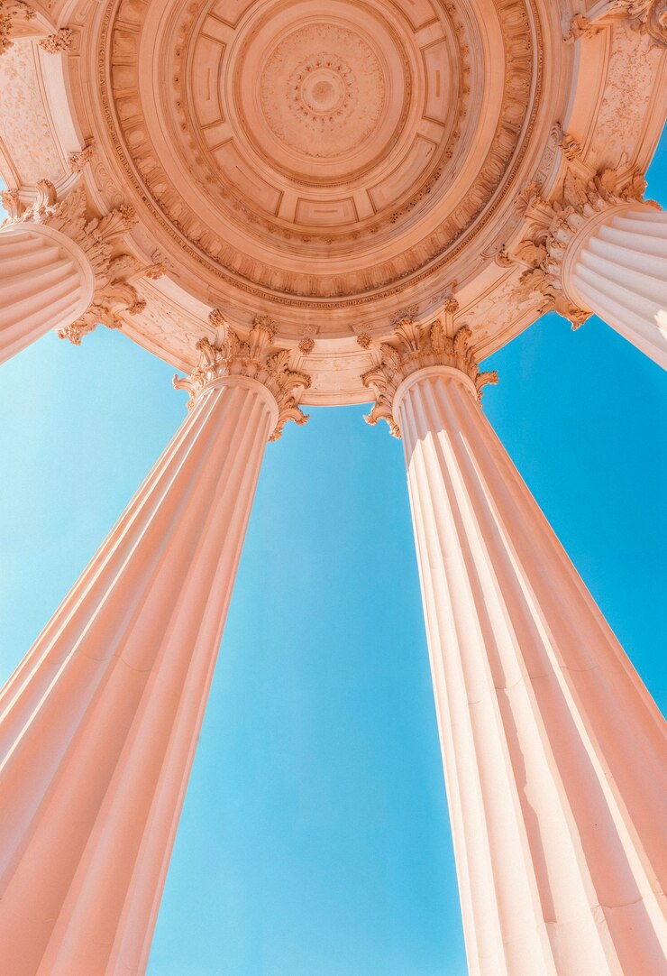 Free Photo classical columns