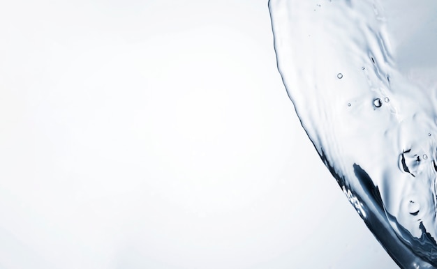 Free Photo clear water motion with copy space