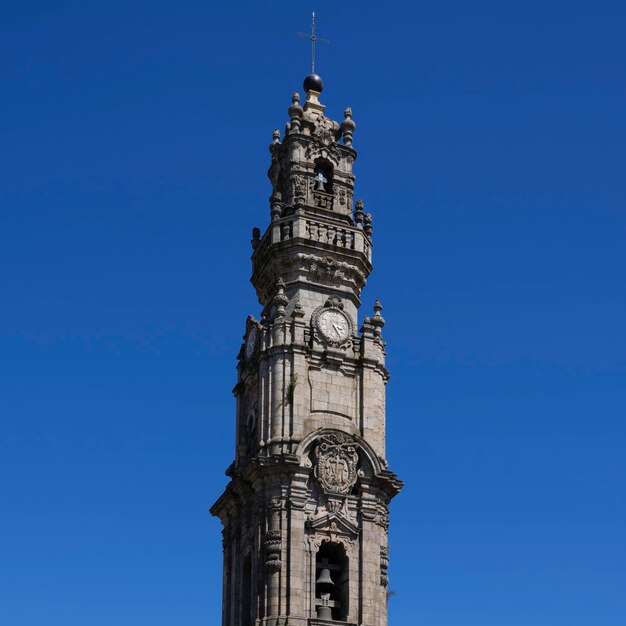 Clerigos Tower, the highest bell tower of Portugal, Europe