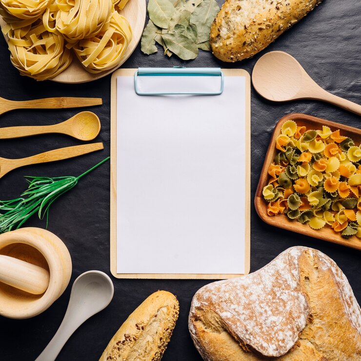 Clipboard and italian food
Recipes for ALS Patients