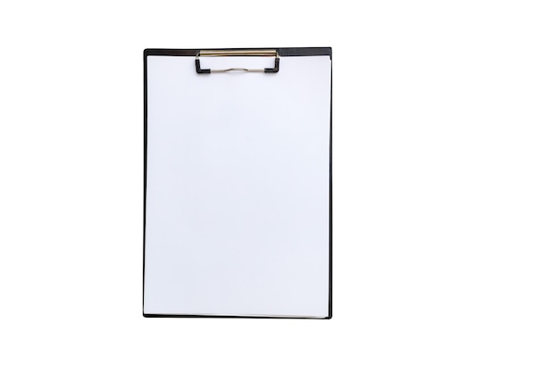 Free photo clipboard wooden isolated on white background.