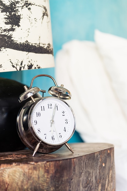 Clock in bedroom