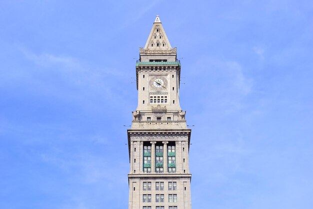 Clock tower in Boston