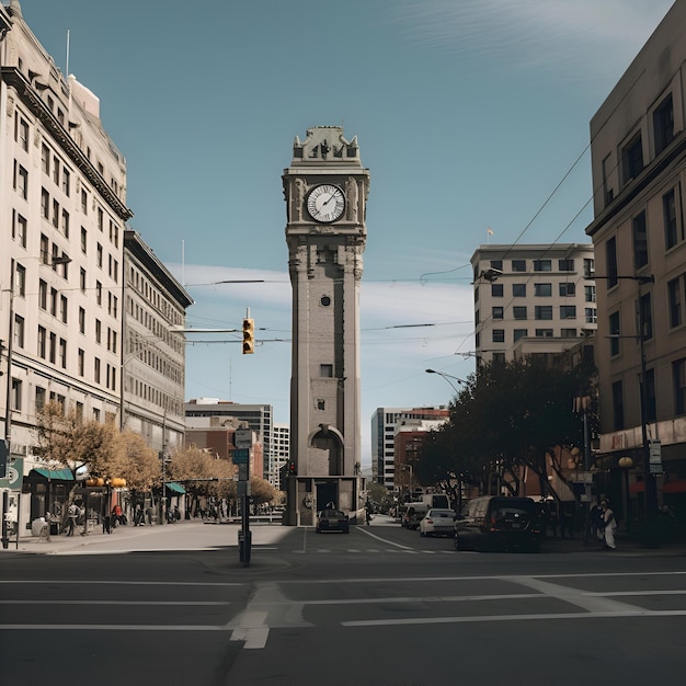 無料写真 サンフランシスコの時計塔