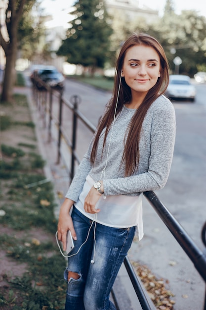 clock using teenager enjoying white