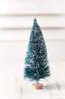 Free photo close-up of artificial fir