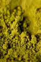 Free photo close-up asian green tea matcha