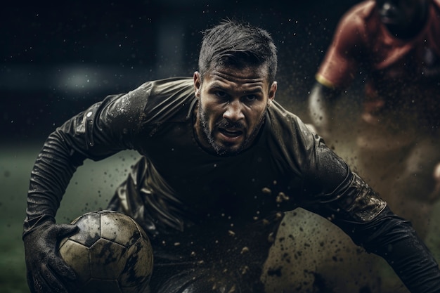 Foto gratuita primo piano sull'allenamento degli atleti