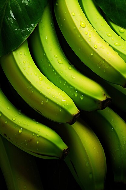 바나나 질감 에 대한 근접적 인 사진