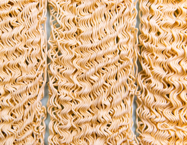 Close-up basic ramen noodles