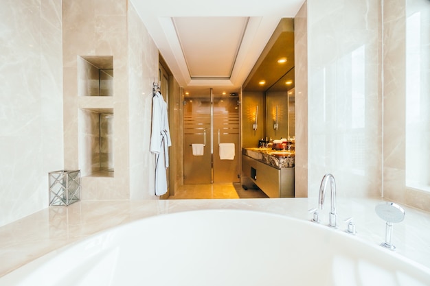 Close-up of bathtub with faucet