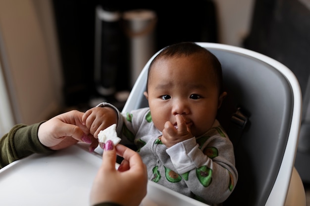 Free photo close up on beautiful black baby