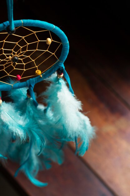 Close up on beautiful dreamcatcher