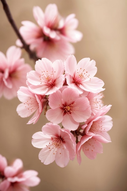 Free photo close up on beautiful flower