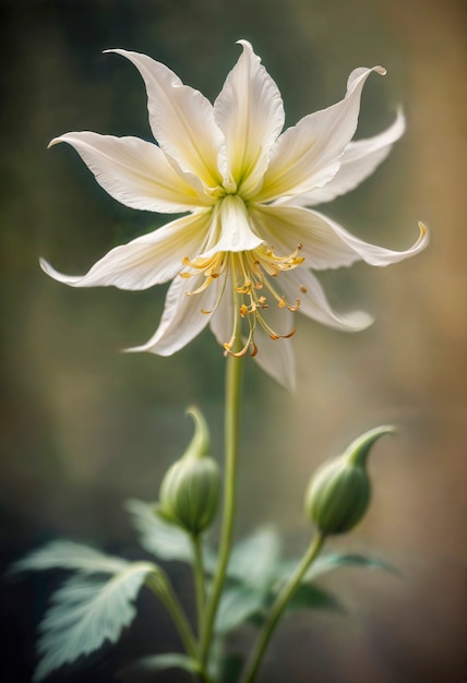 Free photo close up on beautiful flower