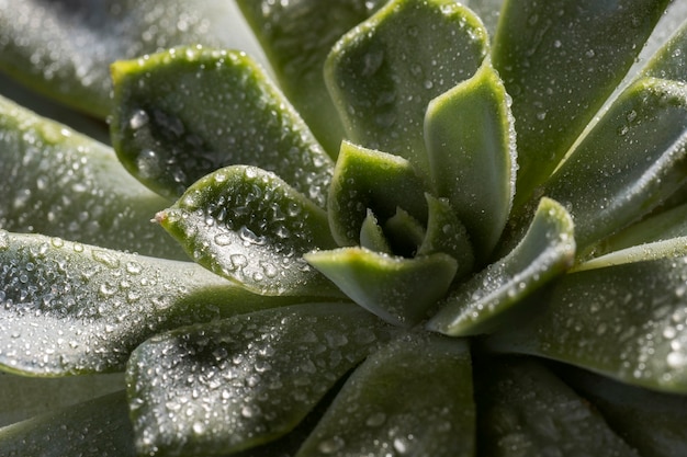 Free photo close-up of beautiful green plant