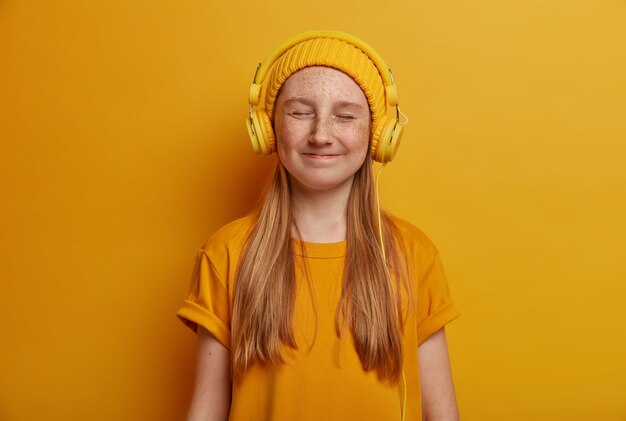 Close up on beautiful young girl isolated