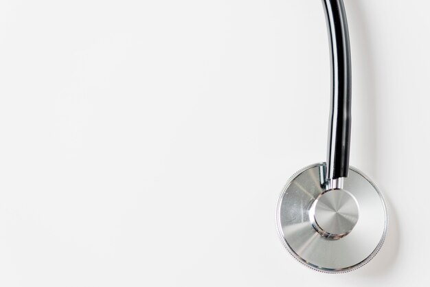 Close-up bell of stethoscope