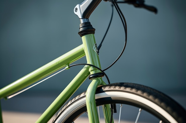 Free photo close-up of bicycle details and parts