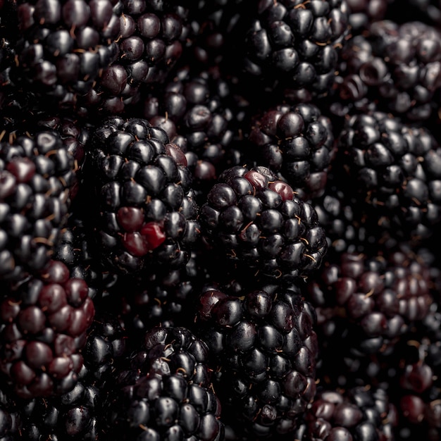Close-up of blackberries