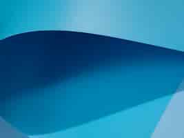 Free photo close-up blue curved sheets of paper