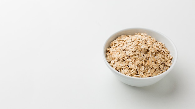 Close-up bowl of cereals