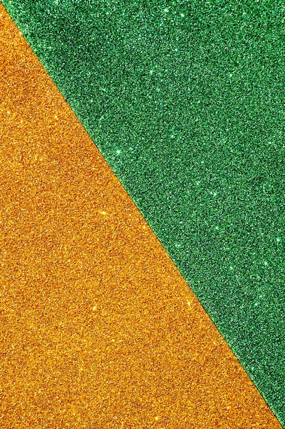 Close up on bright glitter