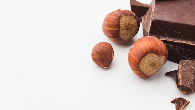 Close up of chestnuts