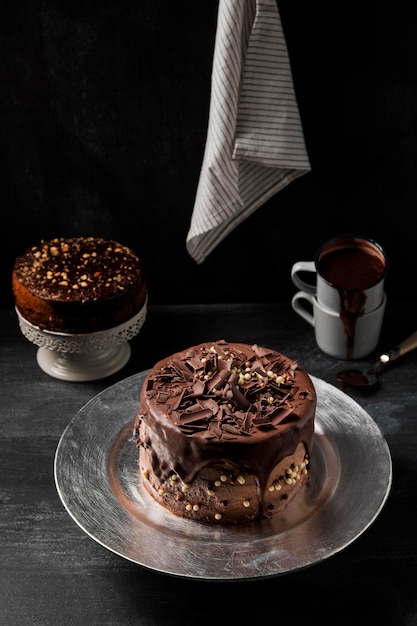 Close-up torta al cioccolato