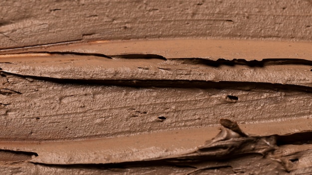 Close up of clay pot texture