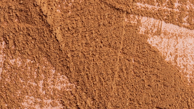 Free photo close up of clay powder mixture